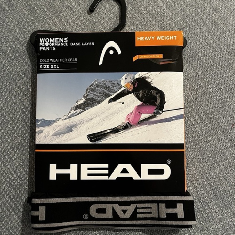 HEAD Performance Base Layer Heavyweight Pants Cold‎ Weather Gear Women 2XL NEW